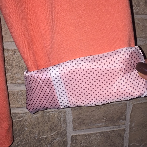 Coral Blazer with Gray Trim - Picture 2 of 7